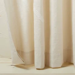 1pc Light Filtering Sunburst Window Curtain Panel Ivory - Opalhouse™ Designed With Jungalow™ -Opalhouse™ Shop GUEST 0b4450d3 c725 4178 8024 ecf5edacd495