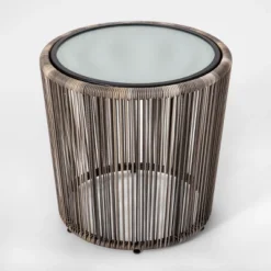 Latigo 3pc Rattan Patio Chat Set, Outdoor Furniture Set - Gray/Brown - Opalhouse™ -Opalhouse™ Shop GUEST 0e1f3ee5 e7b4 4d67 8e86 0f57299f2786