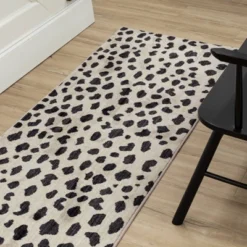 Daffodil Leopard Print Woven Rug - Threshold™ -Opalhouse™ Shop GUEST 0efea80e 333d 4d53 ba99 3047838bb320
