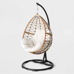 Britanna Patio Hanging Egg Chair - Natural - Opalhouse™ -Opalhouse™ Shop GUEST 27f4a642 19da 4202 9317 b38e538d437f