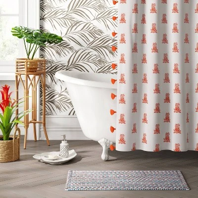 20"x32" Woven Pattern Flat Bath Rug - Opalhouse™ 3 20"x32" Woven Pattern Flat Bath Rug - Opalhouse™ - Image 2