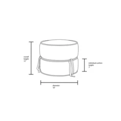 Olivia Round Pouf Rust - Opalhouse™ Designed With Jungalow™ -Opalhouse™ Shop GUEST 2dec2442 055a 49e6 a91f e3a92174e078