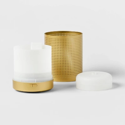 300ml Die Cut Pattern Brass Metal Diffuser - Opalhouse™ 4 300ml Die Cut Pattern Brass Metal Diffuser - Opalhouse™ - Image 2