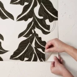 Botanical Leaf Peel And Stick Wallpaper Black/White - Opalhouse™ Designed With Jungalow™ -Opalhouse™ Shop GUEST 3095b8ff 6f52 48aa 8a4a 02a4870ccbf4