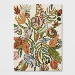 Floral Wool Tufted Area Rug Pink/White - Opalhouse™ -Opalhouse™ Shop GUEST 31188344 1764 41c8 b8db cf880ff73088