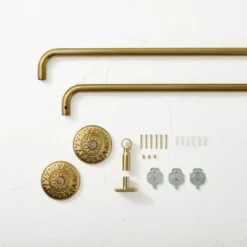 66"-120" Medallion Snap Grip French Curtain Rod Brass - Opalhouse™ Designed With Jungalow™ 7 66"-120" Medallion Snap Grip French Curtain Rod Brass - Opalhouse™ Designed With Jungalow™ -Opalhouse™ Shop GUEST 34d78b5a 5da3 4bcd ae5c 12c693e0d007
