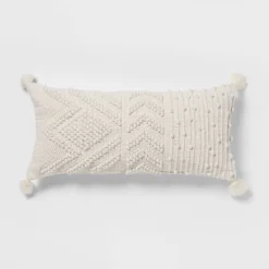 Oversize Embroidered Textured Lumbar Throw Pillow - Opalhouse™ -Opalhouse™ Shop GUEST 399aa876 36d6 4b87 961b 9076fb8d1e43
