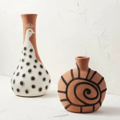 Spiral Shell Terracotta Vase Brown - Opalhouse™ Designed With Jungalow™ 7 Spiral Shell Terracotta Vase Brown - Opalhouse™ Designed With Jungalow™ -Opalhouse™ Shop GUEST 5c2b58ed 0b3f 454c 91fa 9f37f0275e13