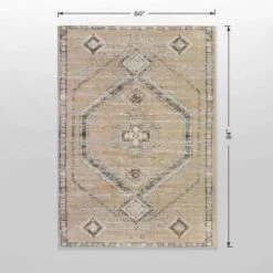 5'x7' Sunset Moroccan Tapestry Rectangular Woven Outdoor Area Rug Light Brown - Opalhouse™ -Opalhouse™ Shop GUEST 600501e1 0d8a 42f2 9afb 1f6245befe8b