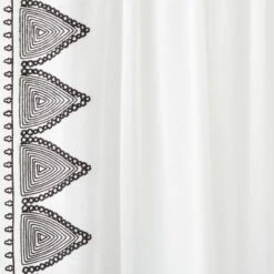 1pc Light Filtering Diamond Border Window Curtain Panel White - Opalhouse™ Designed With Jungalow™ -Opalhouse™ Shop GUEST 6a1227ec a22c 4a58 b5cd ea3e9bda3f45