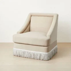 Alberhill Velvet Accent Chair With Fringe - Opalhouse™ Designed With Jungalow™ -Opalhouse™ Shop GUEST 6a2c8665 b5eb 4e71 9163 3f7b29c4d6c7