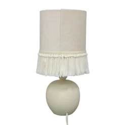 Small Table Lamp With Fringe Shade Off-White (Includes LED Light Bulb) - Opalhouse™ Designed With Jungalow™ -Opalhouse™ Shop GUEST 6a5a28fb 40e2 4ccf aad5 699d151bc234