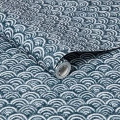 Rainbow Scallops Peel & Stick Wallpaper Blue/White - Opalhouse™: Removable, Temporary, Vinyl, Kitchen Decor -Opalhouse™ Shop GUEST 8c5b1176 50f0 42b5 bbf1 0f0112ec1444