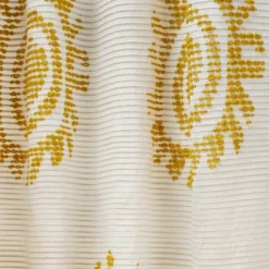 1pc 50"x84" Light Filtering Jacquard Curtain Panel Gold - Opalhouse™ Designed With Jungalow™ -Opalhouse™ Shop GUEST 914fca59 4940 4a38 977a d369d522b944