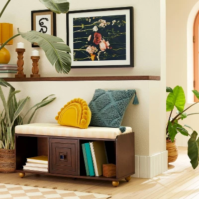 Serra Bench With Cushion - Opalhouse™ Designed With Jungalow™ 3 Serra Bench With Cushion - Opalhouse™ Designed With Jungalow™