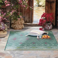 5' X 7' Outdoor Rug Global Aqua - Opalhouse™ -Opalhouse™ Shop GUEST 936c44a1 952b 47a4 8745 a9387e952bdc