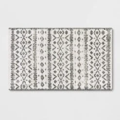Diamond Printed Accent Aztec Rug Black - Opalhouse™ -Opalhouse™ Shop GUEST 9a5f0d3a 6dc0 4cc2 a7e1 7c16bb3d54a2