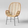 Lily Rattan Armchair With Metal Legs - Assembly Required - Opalhouse™ -Opalhouse™ Shop GUEST afbf21b8 b34d 49d3 8cec e60254d7c3d4