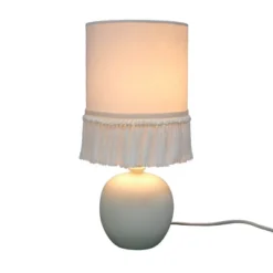 Small Table Lamp With Fringe Shade Off-White (Includes LED Light Bulb) - Opalhouse™ Designed With Jungalow™ -Opalhouse™ Shop GUEST b032319a c7f7 464d ab2a a2536f5698f3