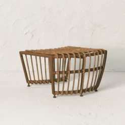 Topanga Club Chair With Ottoman - Blue/Brown - Opalhouse™ Designed With Jungalow™ -Opalhouse™ Shop GUEST bb0fc57f 6257 4edf bee0 36cd1ab7978e