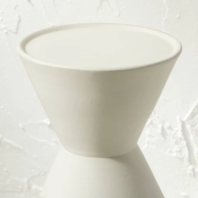 Ceramic Plant Pedestal White - Opalhouse™ Designed With Jungalow™ 4 Ceramic Plant Pedestal White - Opalhouse™ Designed With Jungalow™ - Image 2