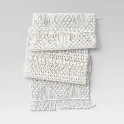 Cotton Macrame Runner White - Opalhouse™ -Opalhouse™ Shop GUEST c5fab824 fe39 4973 9dab 7f6bd6fcfb15