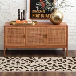 Daffodil Leopard Print Woven Rug - Threshold™ -Opalhouse™ Shop GUEST ca6f0185 7f07 4025 bbdb 2103d7e23c18