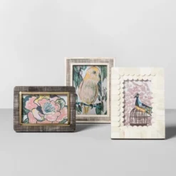 5" X 7" Scratched Bone Photo Frame Light Brown - Opalhouse™ -Opalhouse™ Shop GUEST d208eaa2 2cc2 41d8 828d 4840fa5472f7