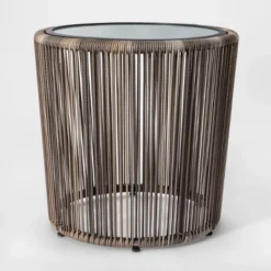 Latigo 3pc Rattan Patio Chat Set, Outdoor Furniture Set - Gray/Brown - Opalhouse™ -Opalhouse™ Shop GUEST d8cebc9c de65 46b7 835c a1ae4a0dd376