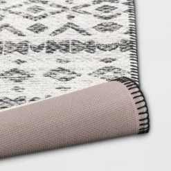 Diamond Printed Accent Aztec Rug Black - Opalhouse™ -Opalhouse™ Shop GUEST e3046680 f1c2 4786 85e6 13127e4d5137