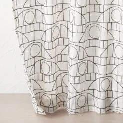 1pc Light Filtering Embroidery Bridges Window Curtain Panel White - Opalhouse™ Designed With Jungalow™ -Opalhouse™ Shop GUEST ef34c50e f06b 4788 91d8 67cee1840fd9