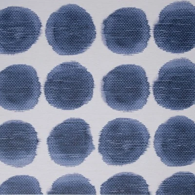 Textile Dot Peel & Stick Wallpaper Blue - Opalhouse™: Removable, Repositionable, Stain-Resistant, Washable Vinyl 4 Textile Dot Peel & Stick Wallpaper Blue - Opalhouse™: Removable, Repositionable, Stain-Resistant, Washable Vinyl - Image 2
