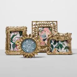 4" X 4" Cast Sunburst Frame Gold - Opalhouse™ -Opalhouse™ Shop GUEST fd37b239 5c24 4dd7 9ffd e03c865a7260