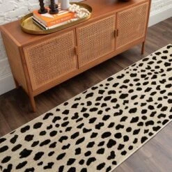 Daffodil Leopard Print Woven Rug - Threshold™ -Opalhouse™ Shop GUEST fd7ce3b6 e6f3 40a7 83d7 ec02ffd3ec0b